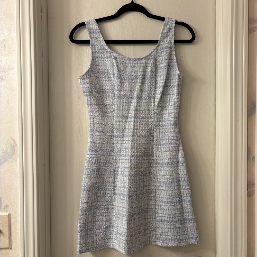 Blue Sleeveless Dress